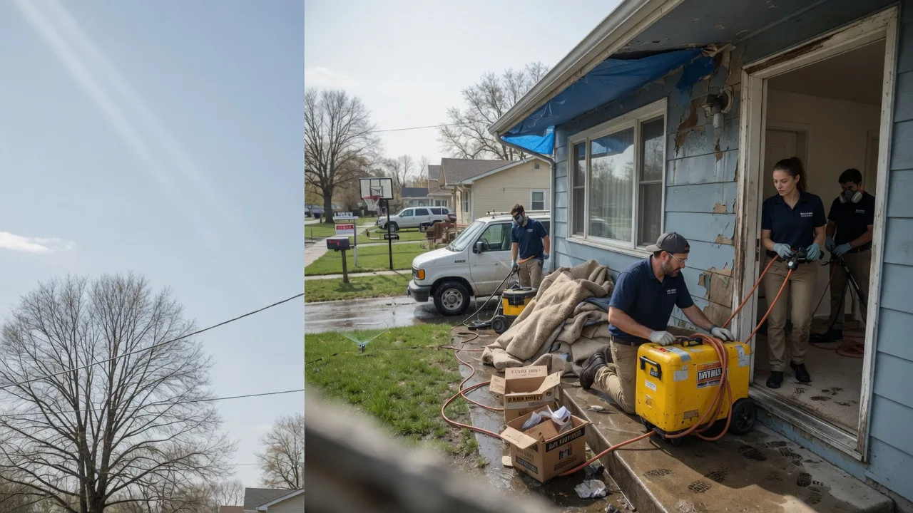 Basement Flood Cleanup in Zimmerman, MN near me